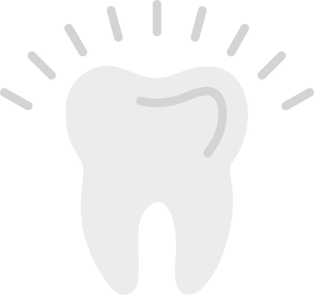 Artificlei Tooth Flat Icon vector