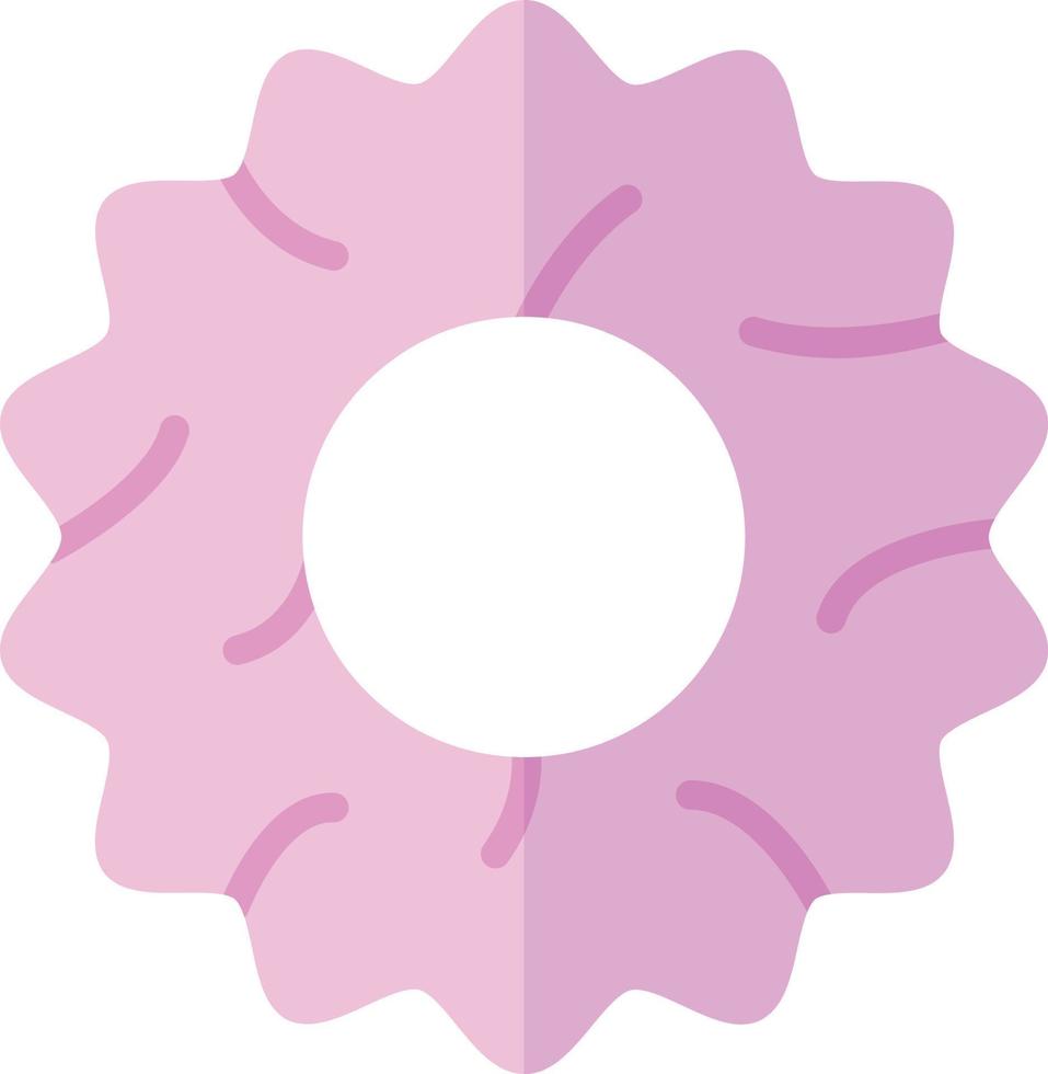 Scrunchie Flat Icon vector