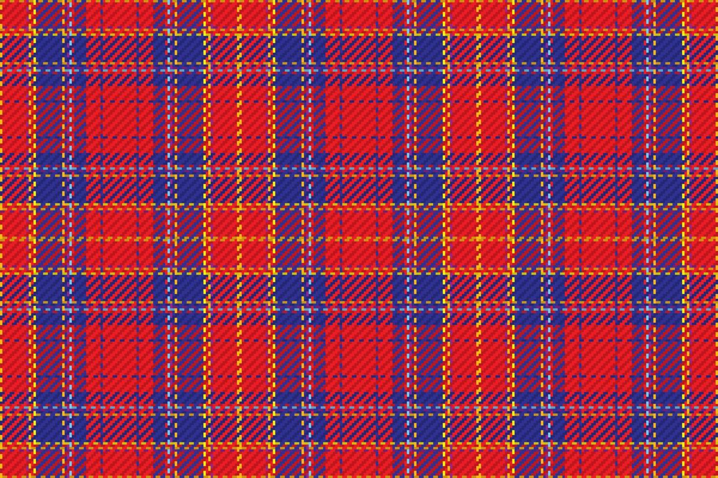 Seamless pattern of scottish tartan plaid. Repeatable background with check fabric texture. Vector backdrop striped textile print.