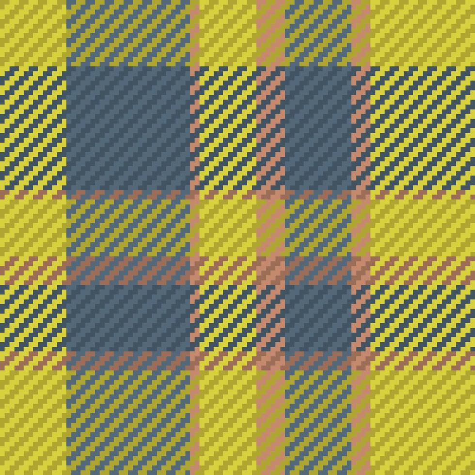 Seamless pattern of scottish tartan plaid. Repeatable background with check fabric texture. Vector backdrop striped textile print.