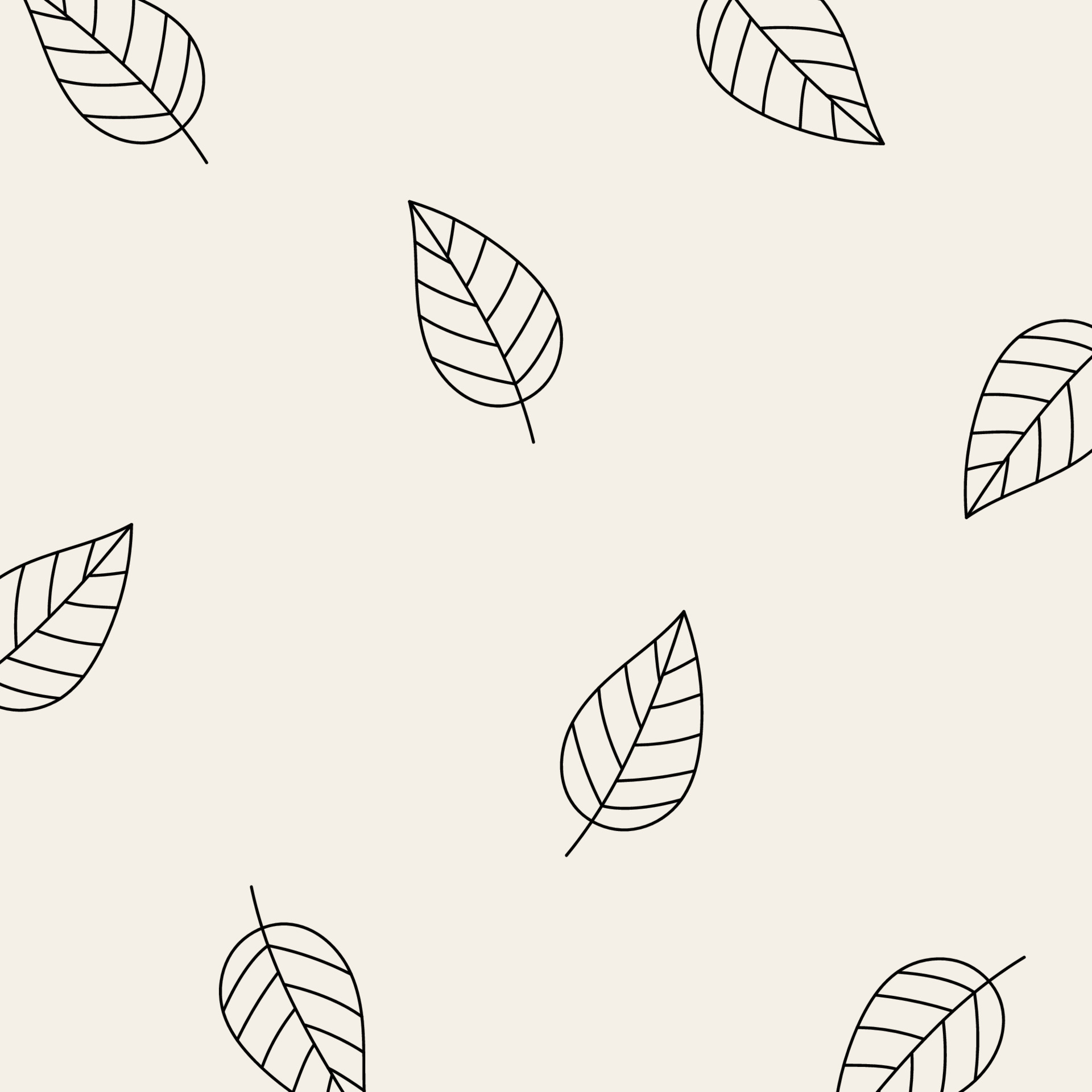 seamless-pattern-of-leaves-and-flowers-background-with-hand-drawn