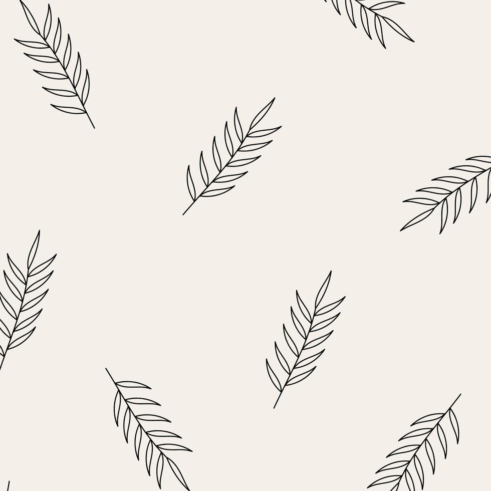 seamless-pattern-of-leaves-and-flowers-background-with-hand-drawn