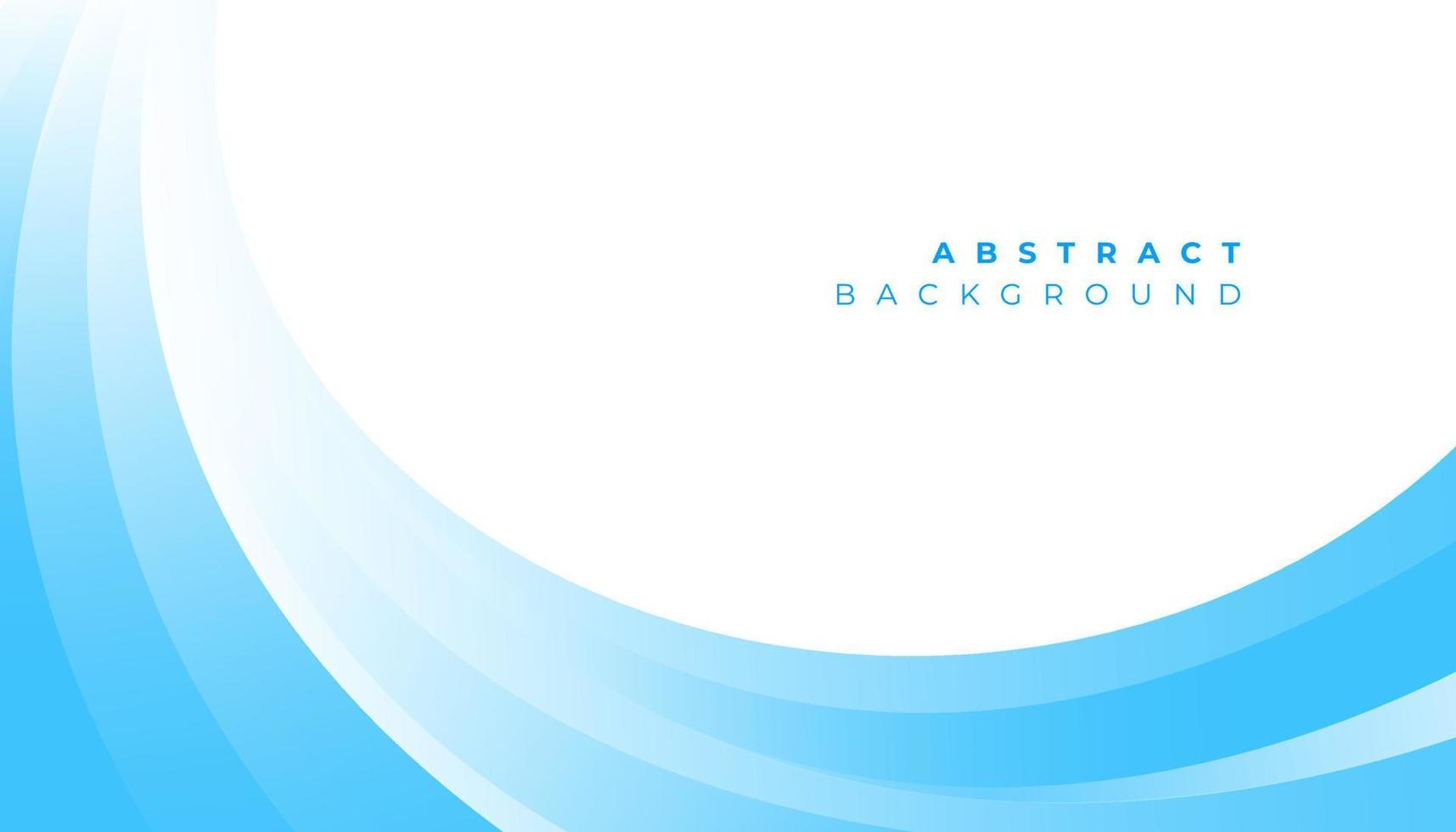 Abstract blue wavy business style background. Ep10 vector