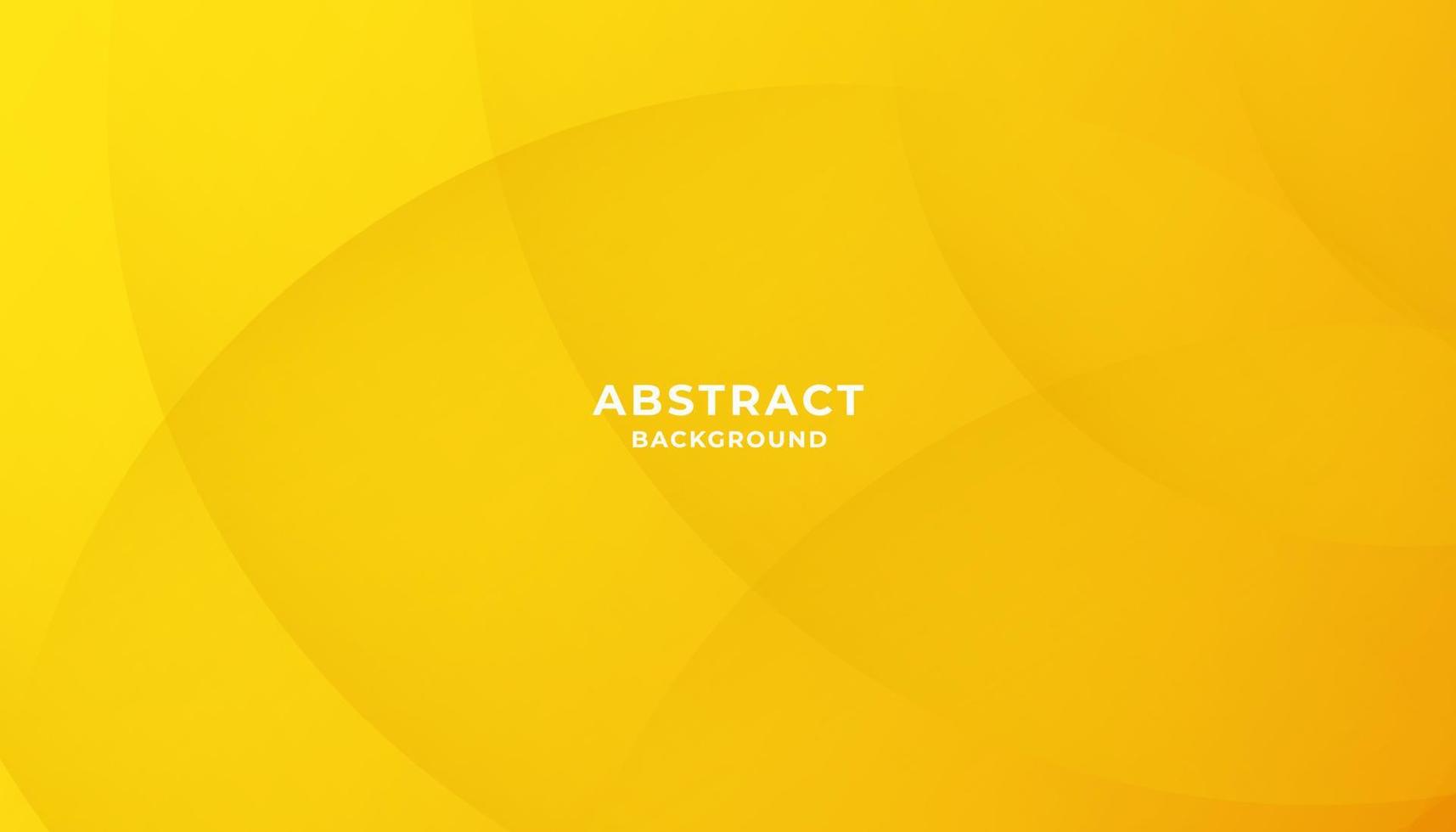 Minimal geometric background. Yellow elements with fluid gradient. Dynamic shapes composition. Eps10 vector
