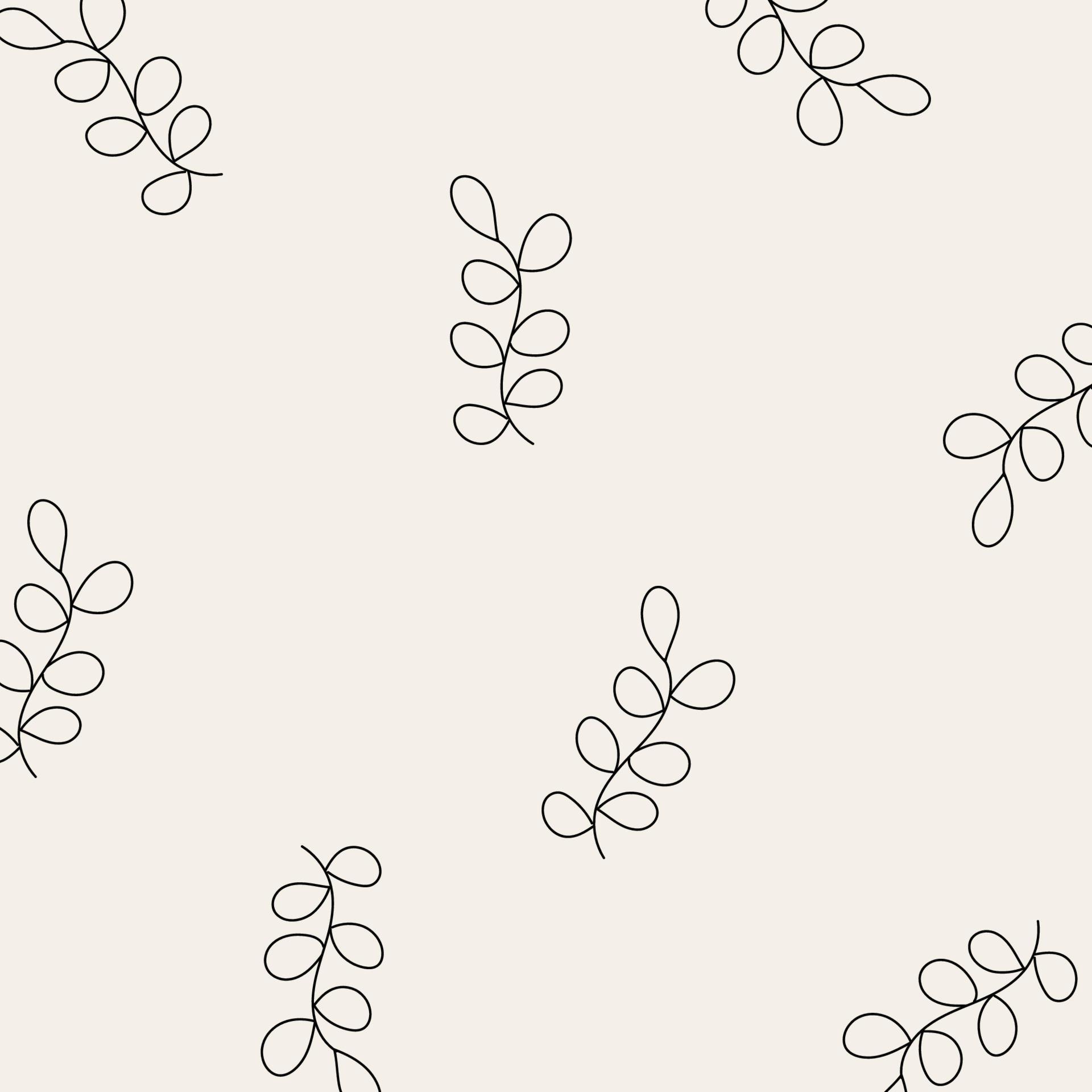seamless-pattern-of-leaves-and-flowers-background-with-hand-drawn