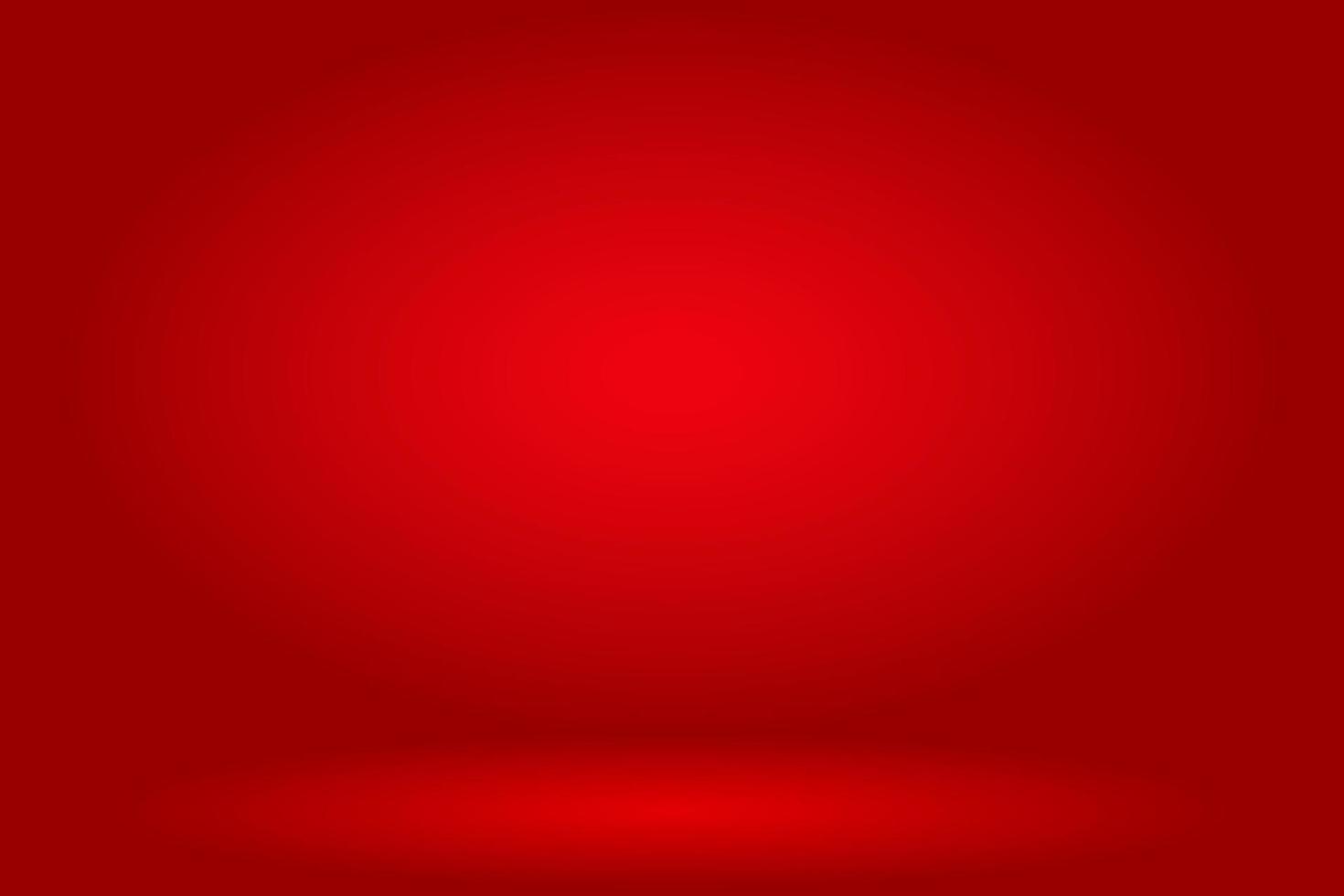 Abstract background the studio space is empty with a smooth red color. Vector illustration