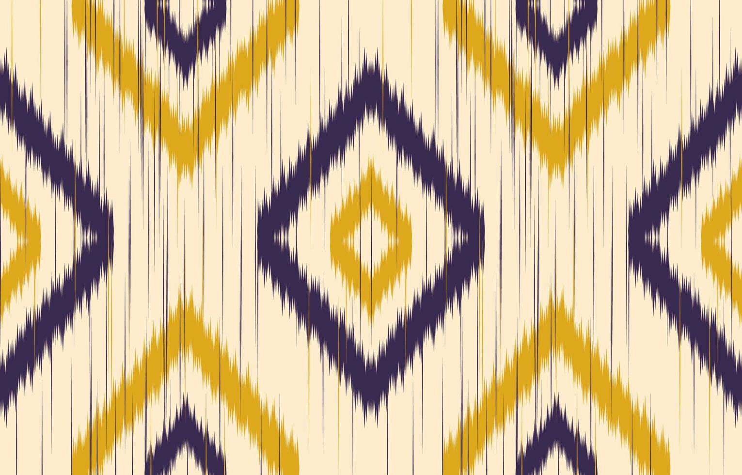 ikat étnico geométrico de patrones sin fisuras tradicional. tela estilo indio. vector