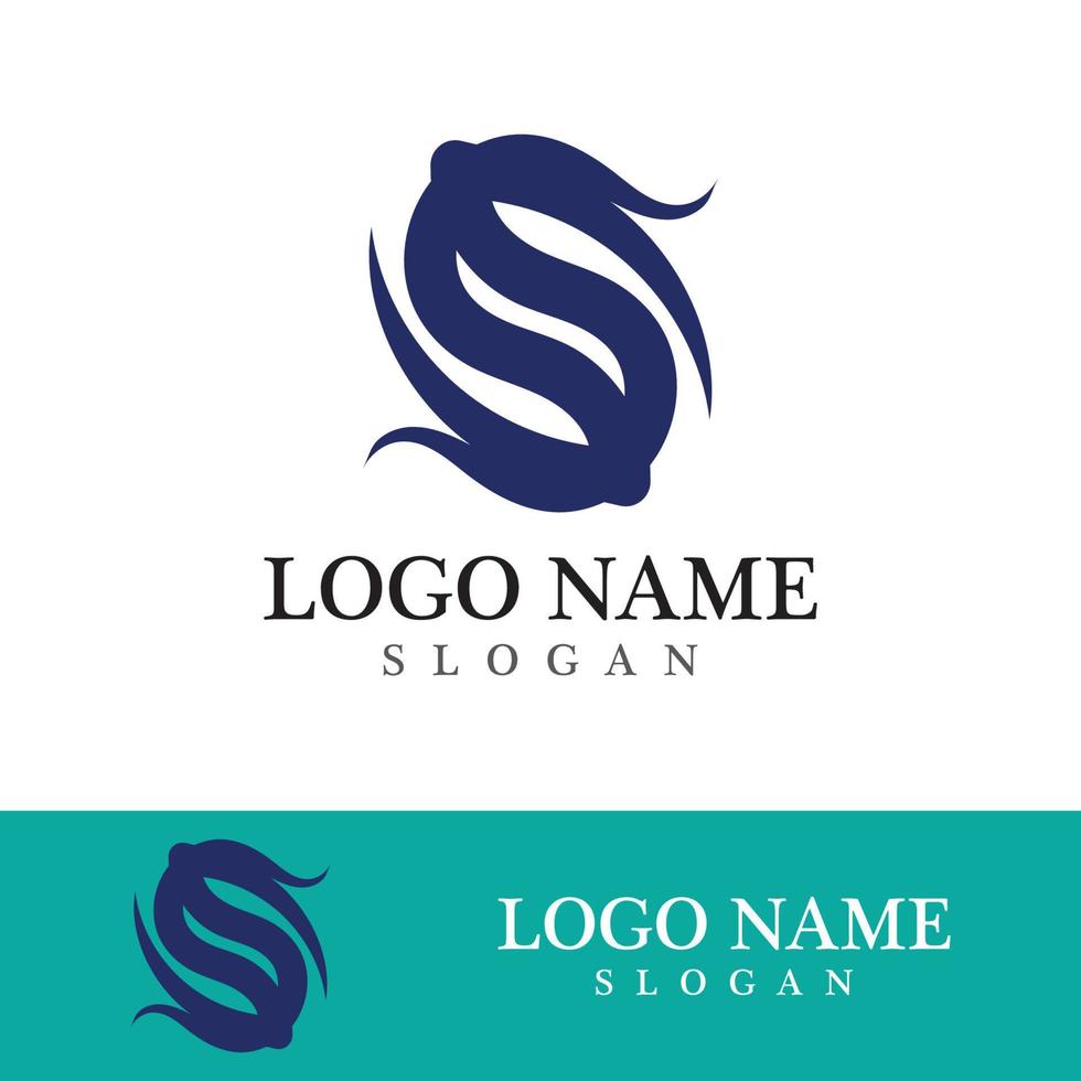 Business corporate S letter logo vector