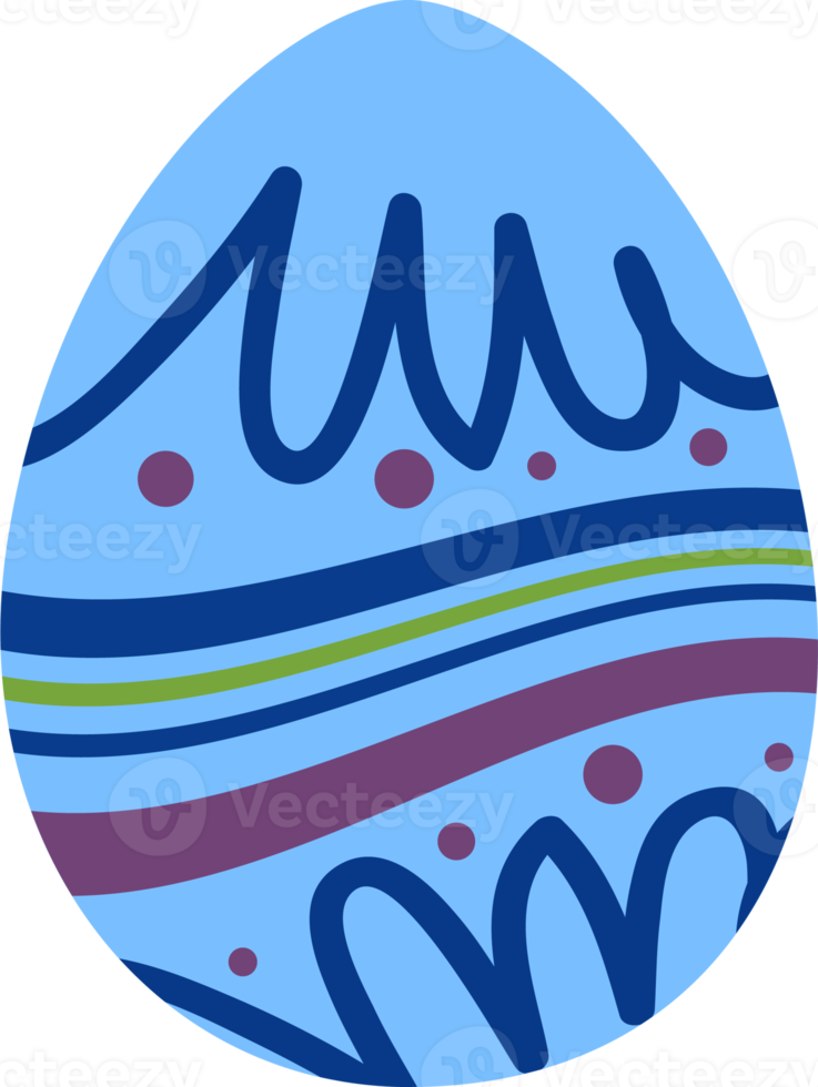 easter eggs collection design png