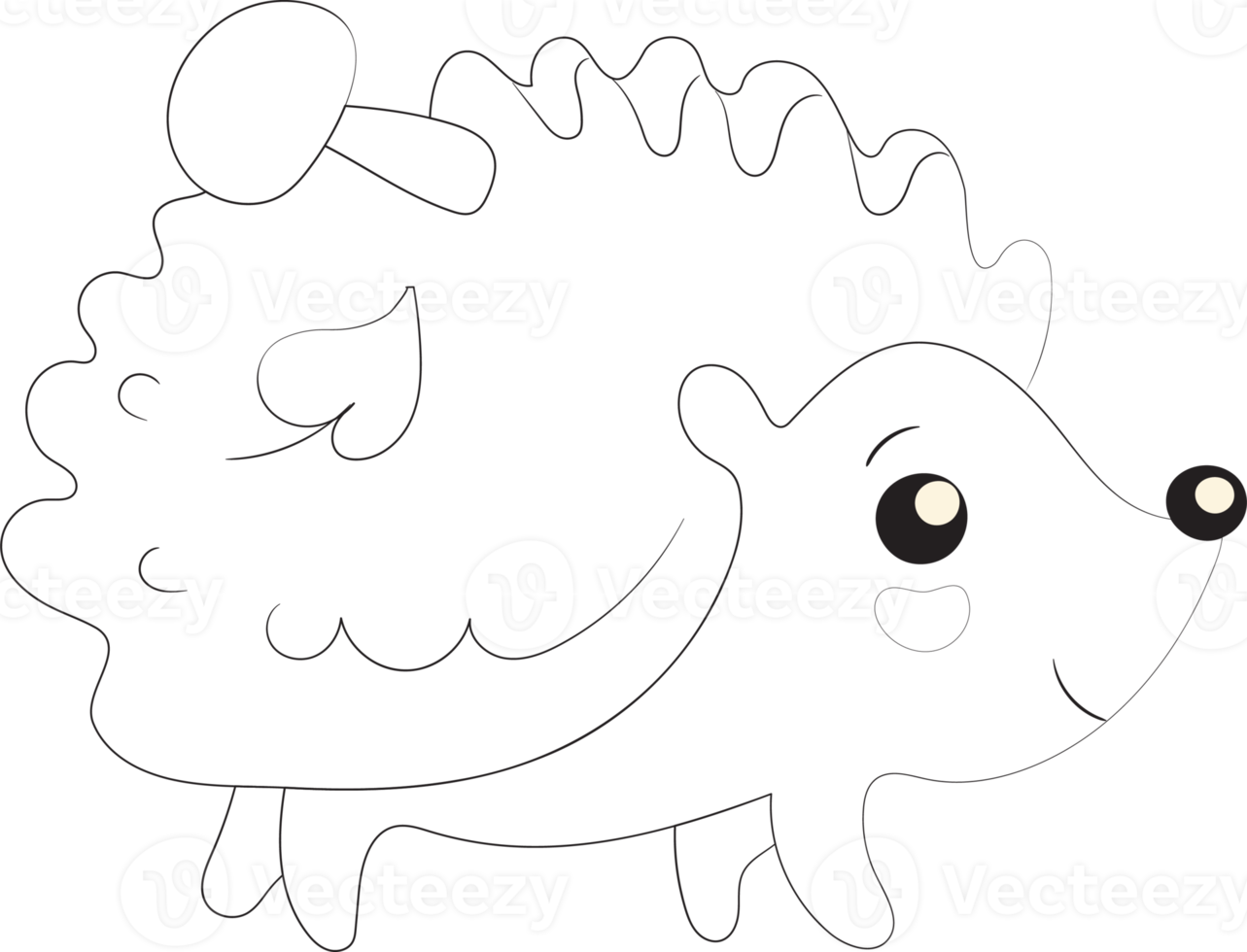Animal Black White Cartoon png