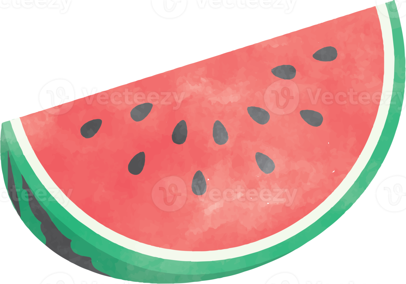 Watermelon Watercolor Element png
