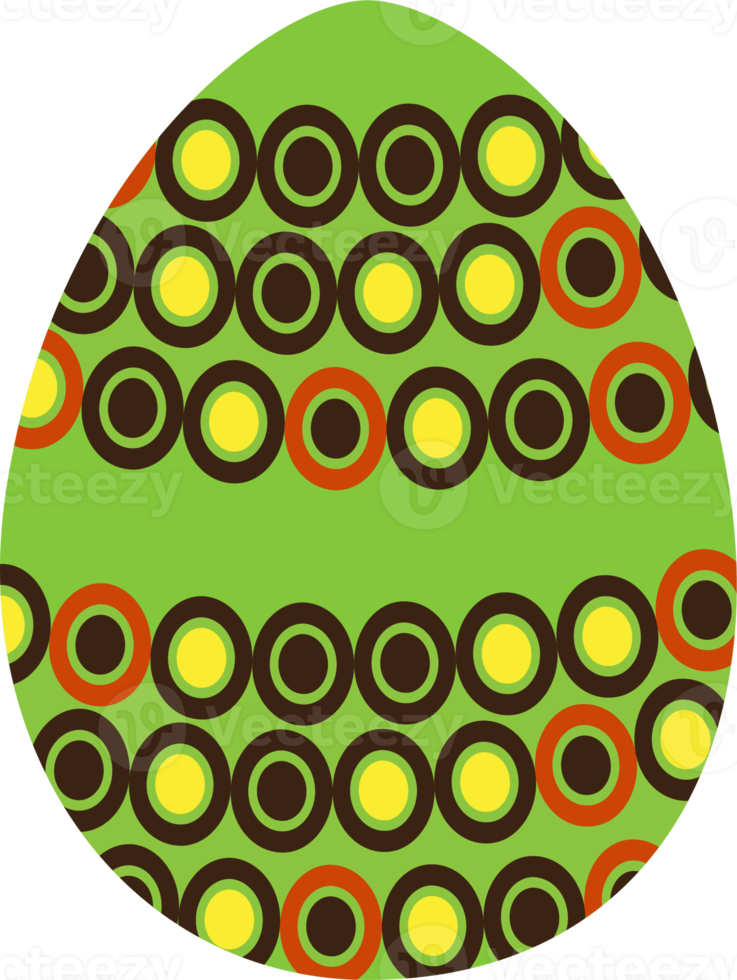 easter eggs collection design png