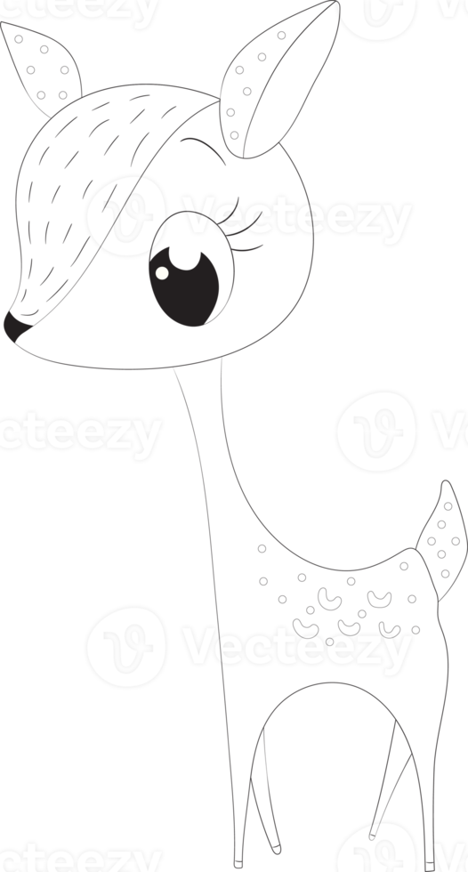 Animal Black White Cartoon png