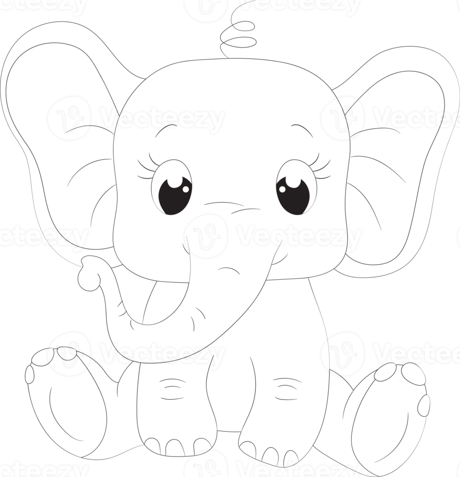 Animal Black White Cartoon png