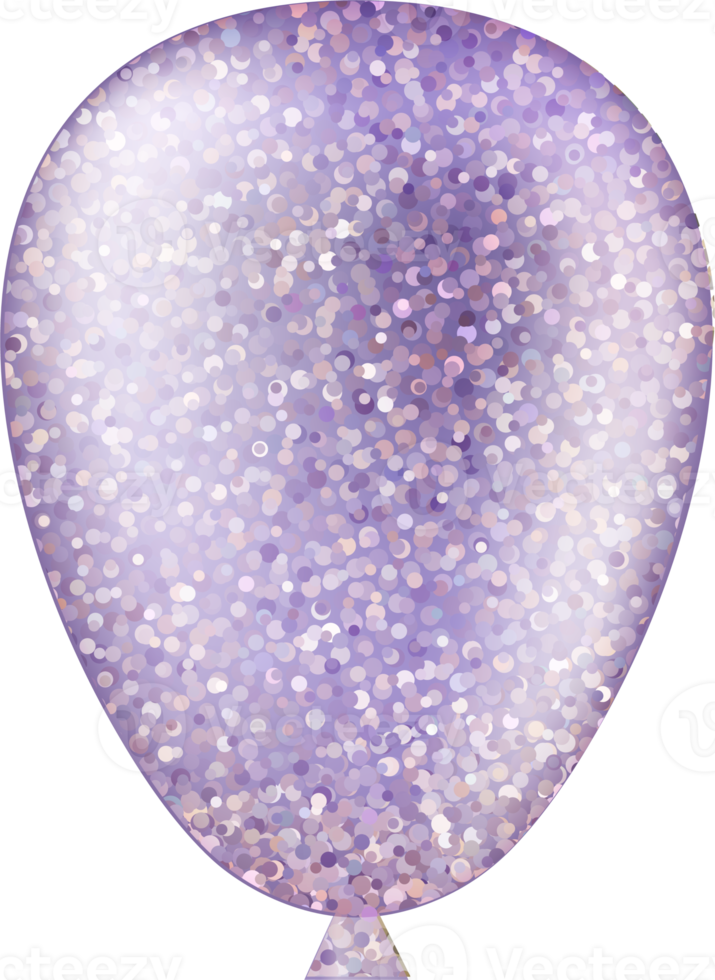 élégant ballon violet 11675400 PNG