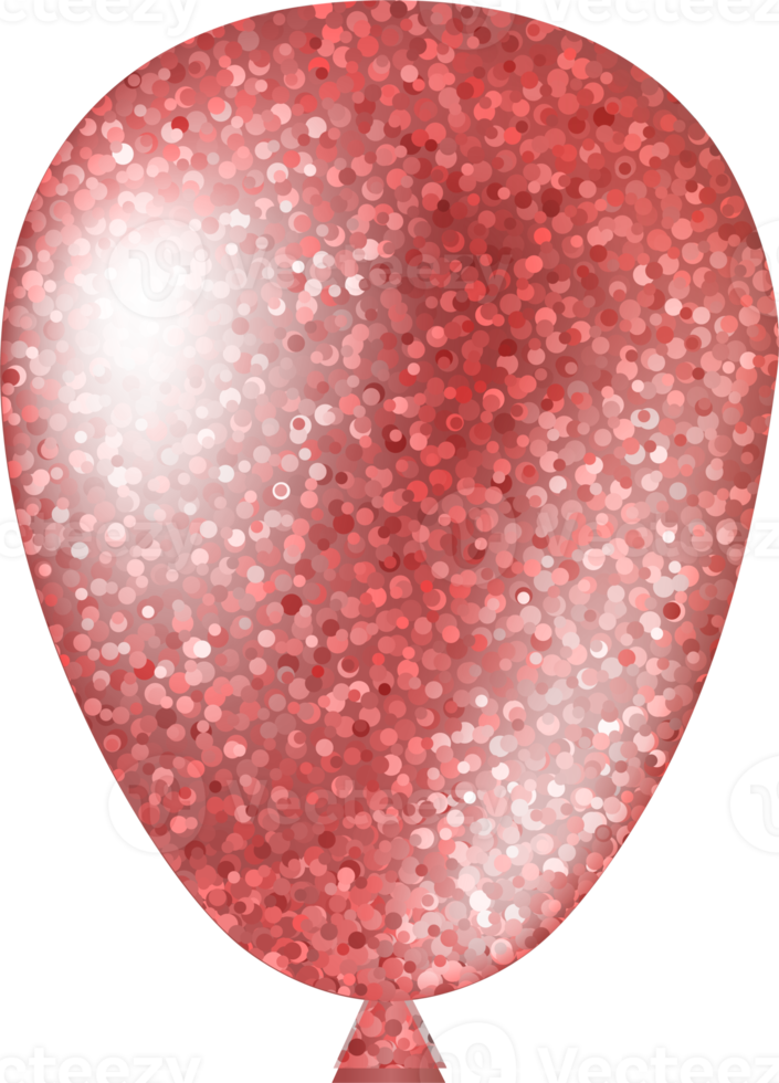 Elegant pink balloon png