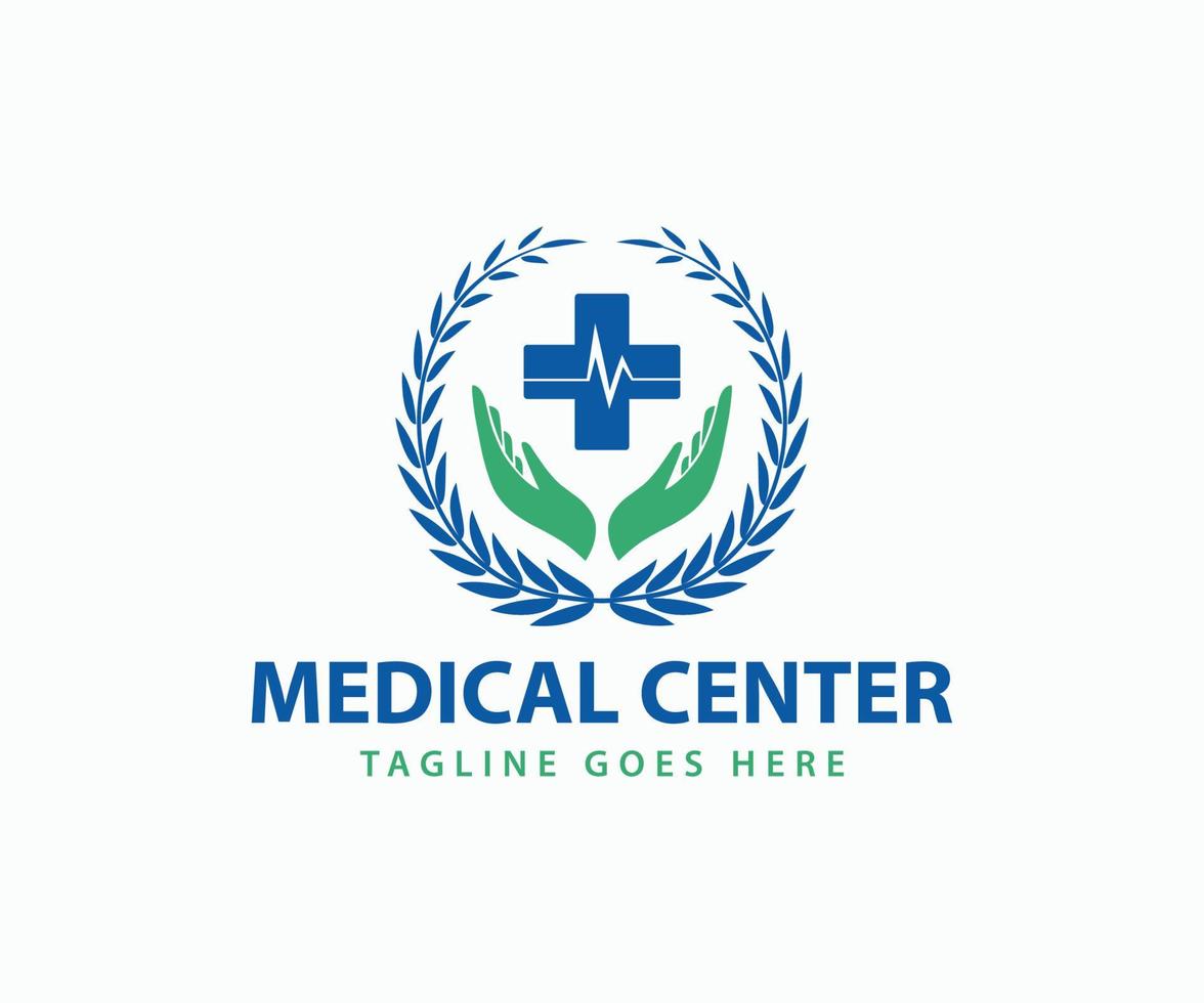 plantilla de logotipo del centro médico. logotipo del centro de salud vector