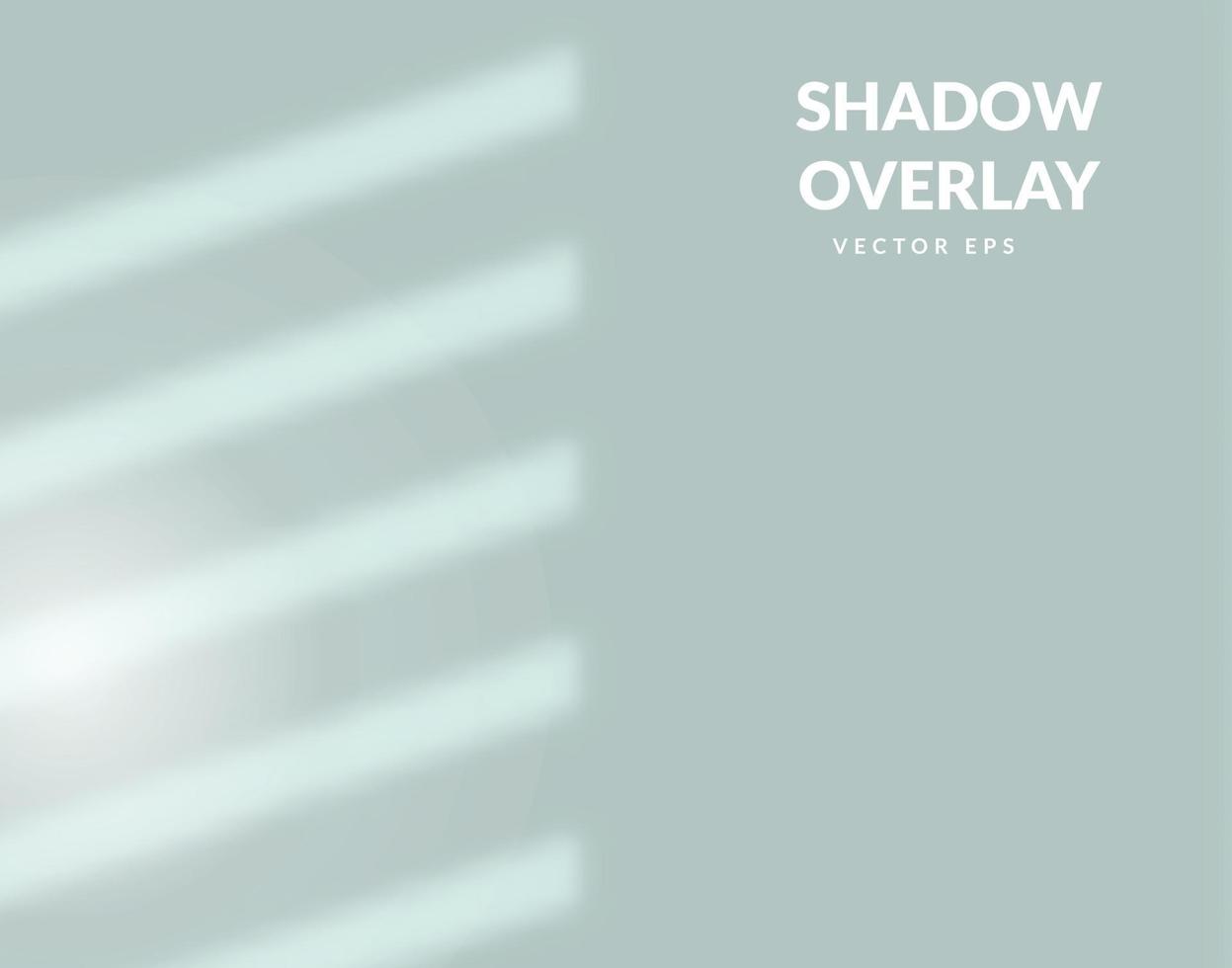Shadow overlay effect vector
