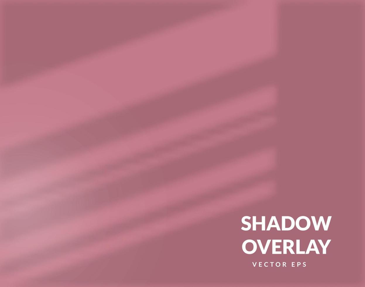 Shadow overlay effect vector