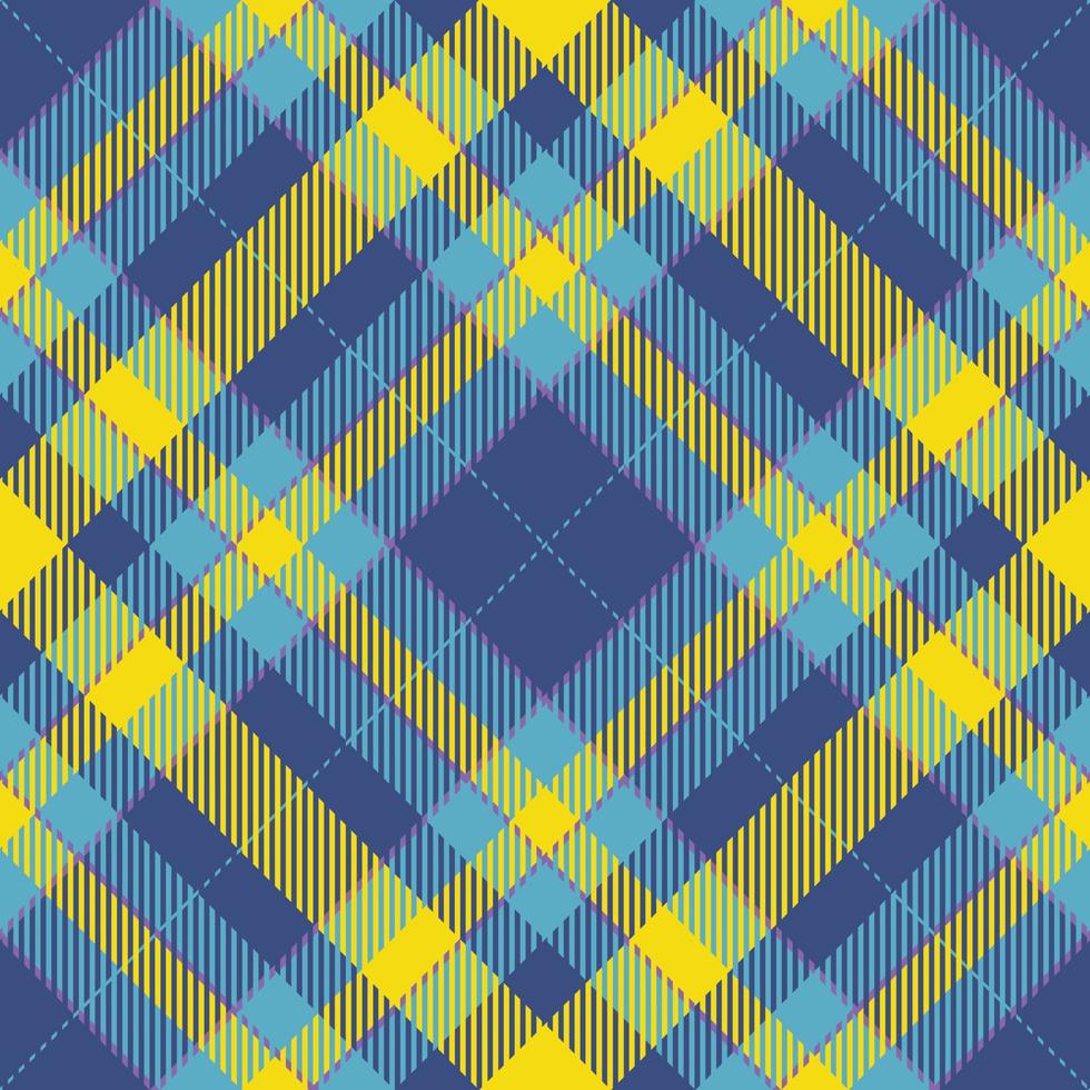 vector de patrón de cuadros sin costuras de tartán escocia. tela de fondo retro. textura geométrica cuadrada de color de verificación vintage.