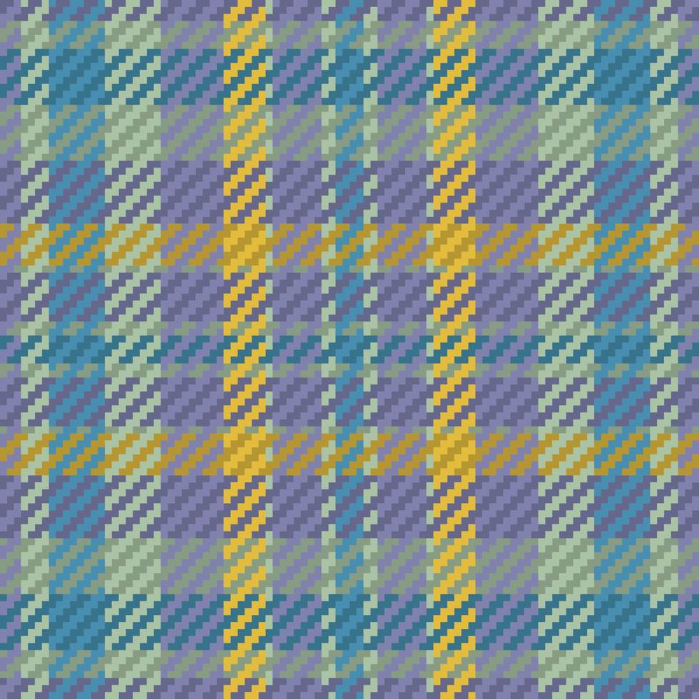 Seamless pattern of scottish tartan plaid. Repeatable background with check fabric texture. Vector backdrop striped textile print.