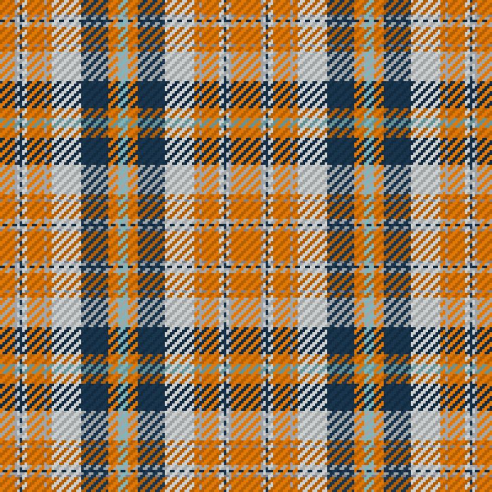 Seamless pattern of scottish tartan plaid. Repeatable background with check fabric texture. Vector backdrop striped textile print.