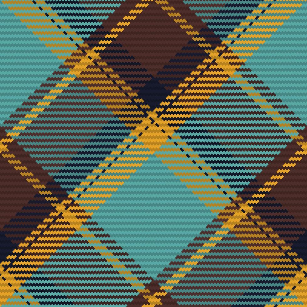 Seamless pattern of scottish tartan plaid. Repeatable background with check fabric texture. Vector backdrop striped textile print.