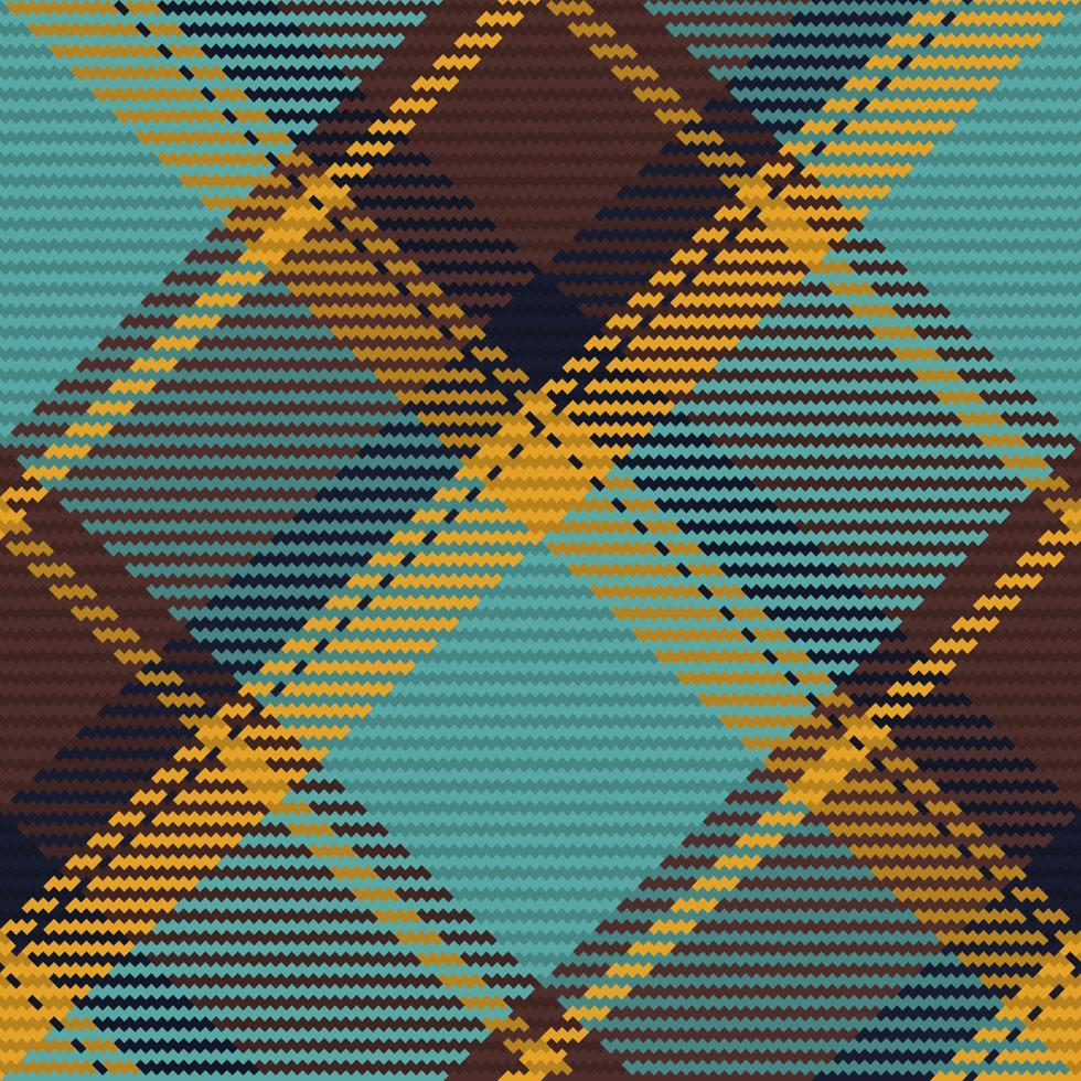 Seamless pattern of scottish tartan plaid. Repeatable background with check fabric texture. Vector backdrop striped textile print.