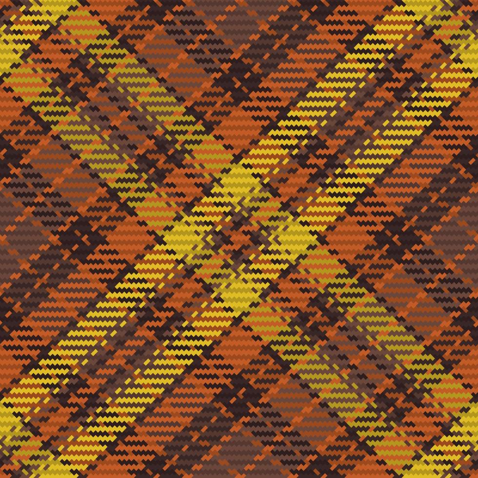 Seamless pattern of scottish tartan plaid. Repeatable background with check fabric texture. Vector backdrop striped textile print.