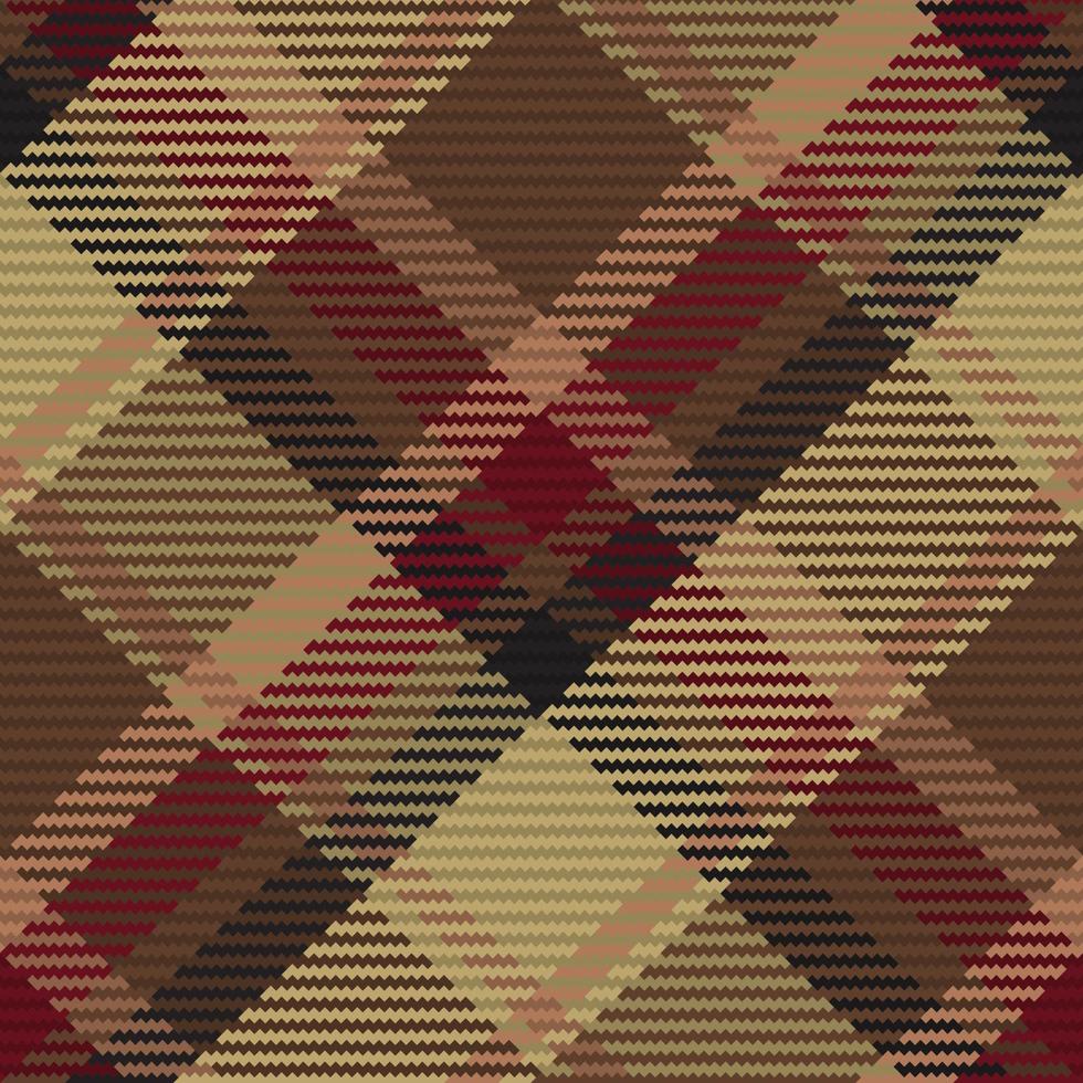 Seamless pattern of scottish tartan plaid. Repeatable background with check fabric texture. Vector backdrop striped textile print.