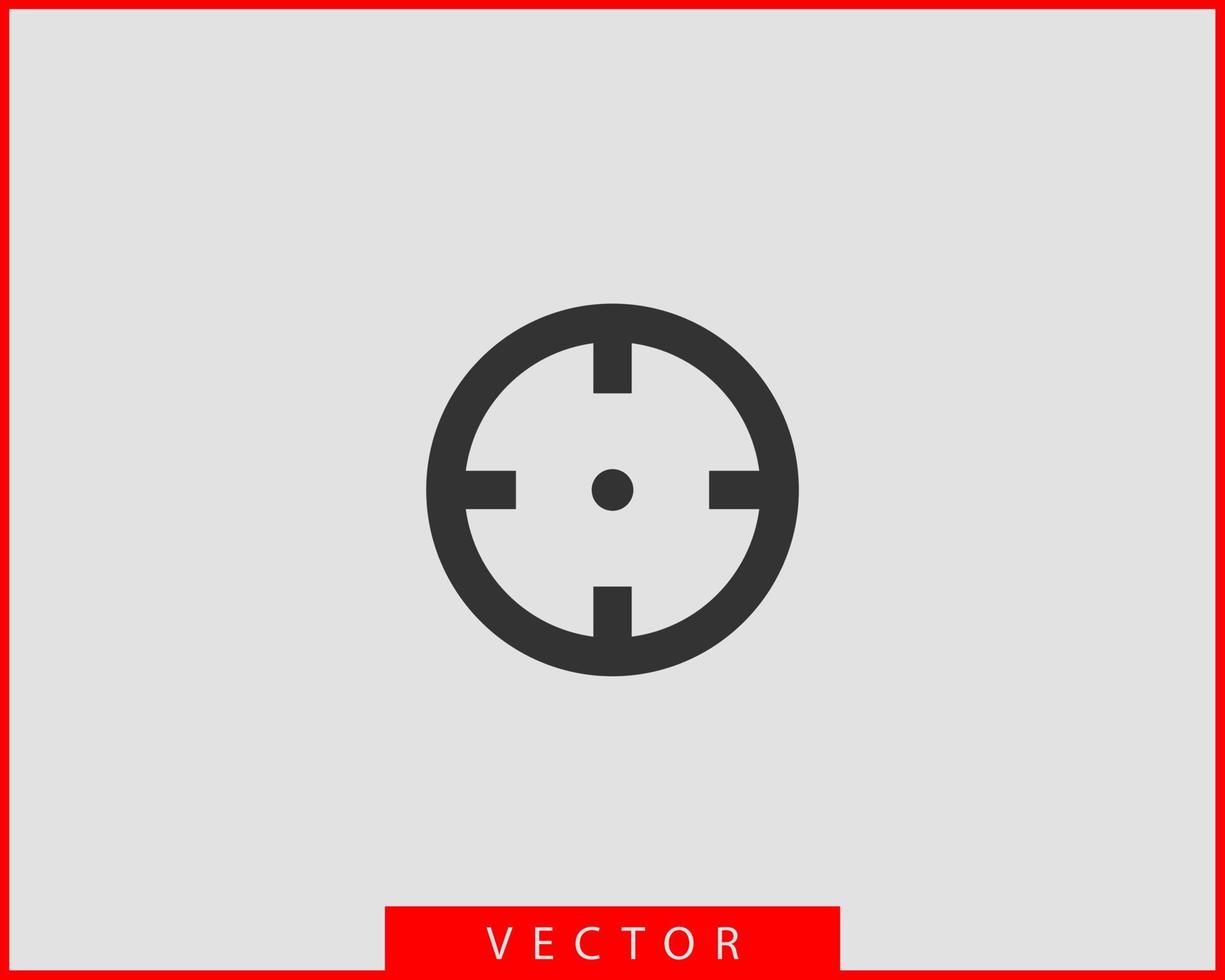 vector icono de destino