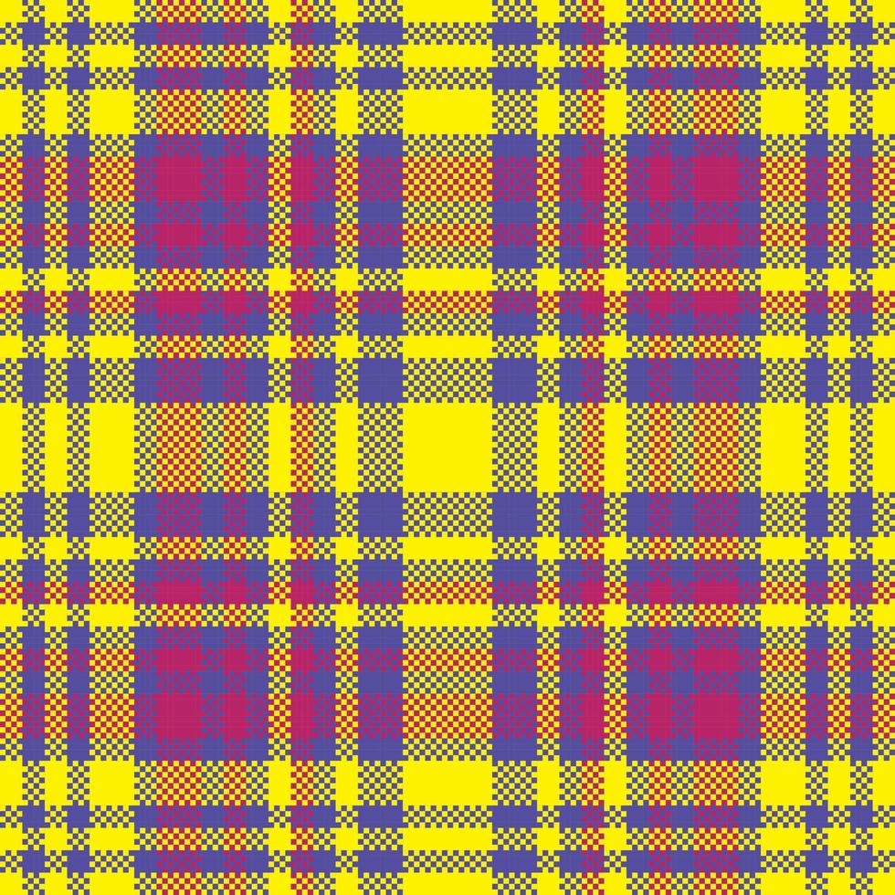 Tartan plaid pattern seamless. Print fabric texture. Check vector background.