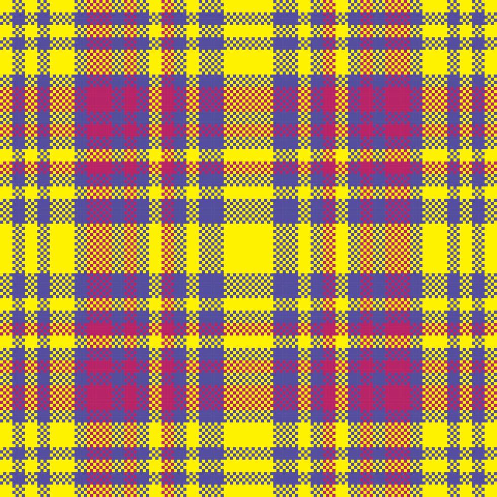 Tartan plaid pattern seamless. Print fabric texture. Check vector background.