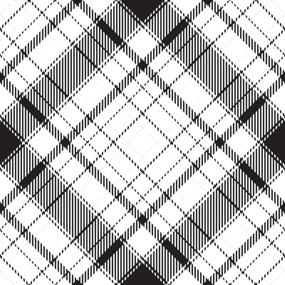 Fabric pattern vector with lines and square tartan shapes