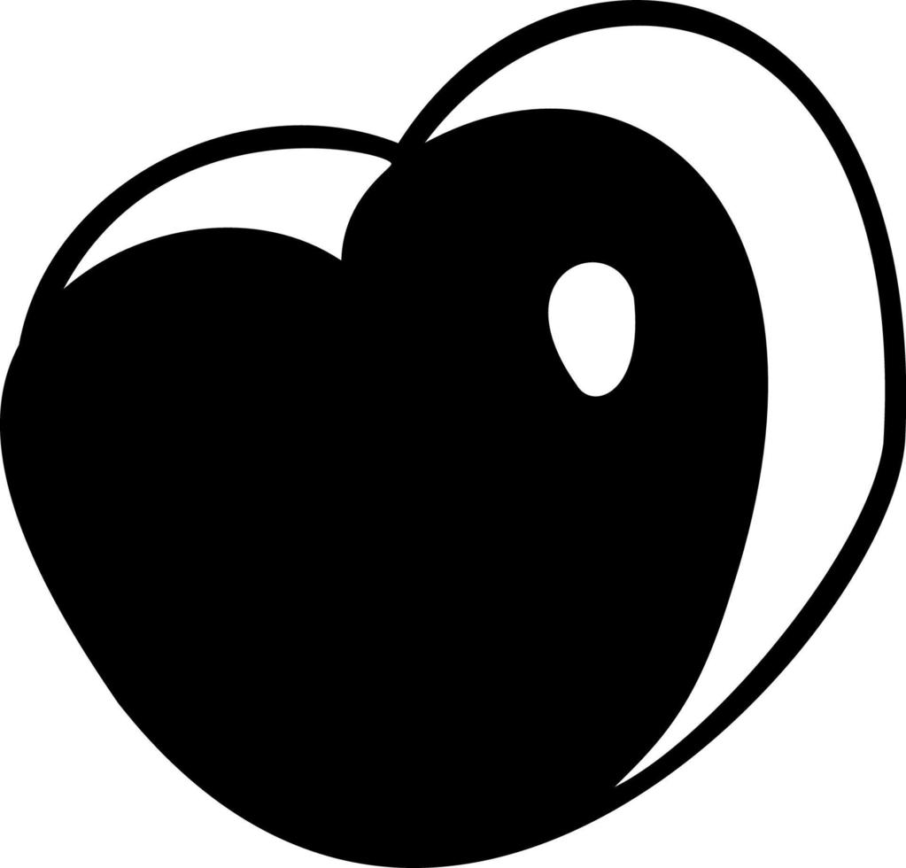 Symbol. Heart. Hand drawn doodle vector