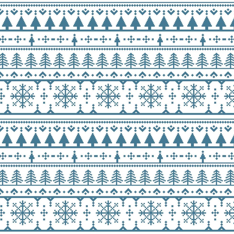 Christmas white panoramic background with drawings and patterns of the holiday - Vector