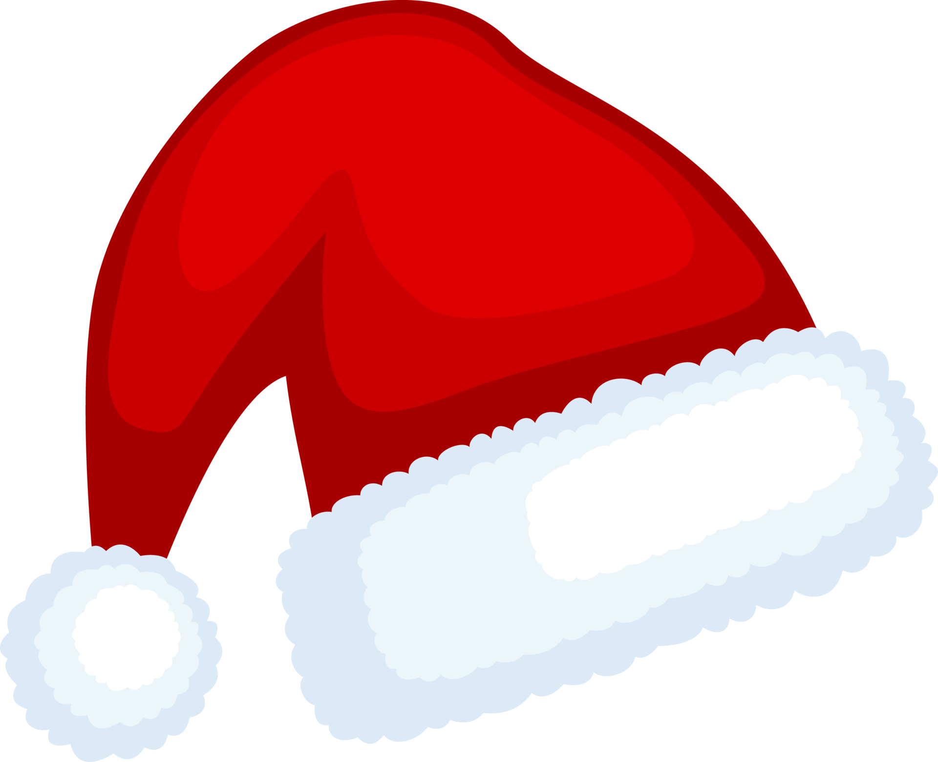 Santa Claus Hat - Simbolos De Natal Png - Free Transparent PNG