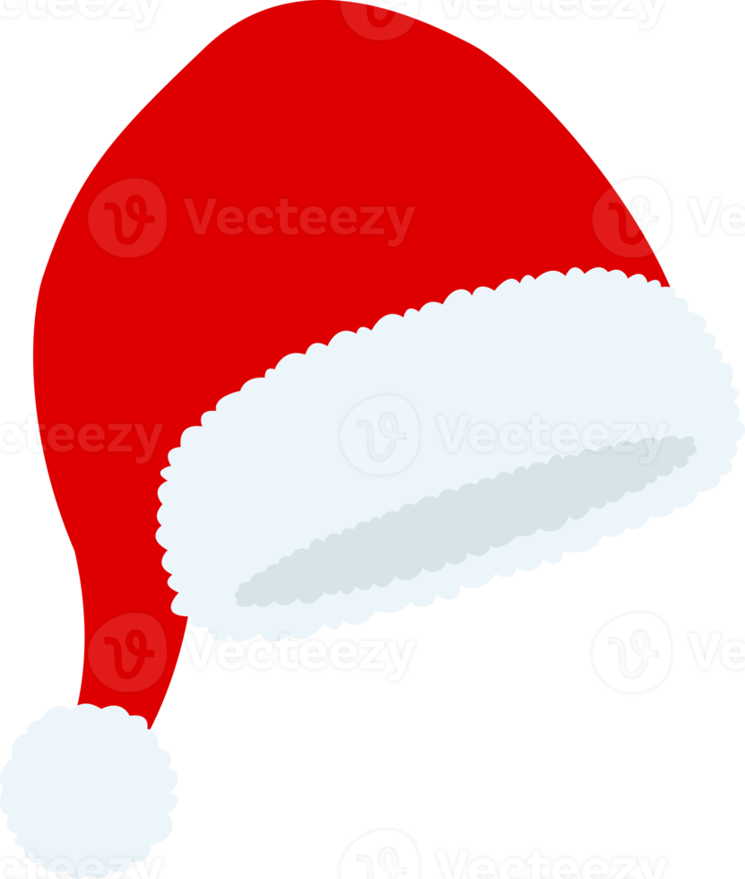 Santa Claus hat isolated, illustration 11678590 PNG