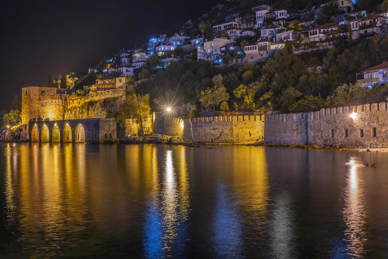 Alanya 2022 Antalya City with sea and Castle photo