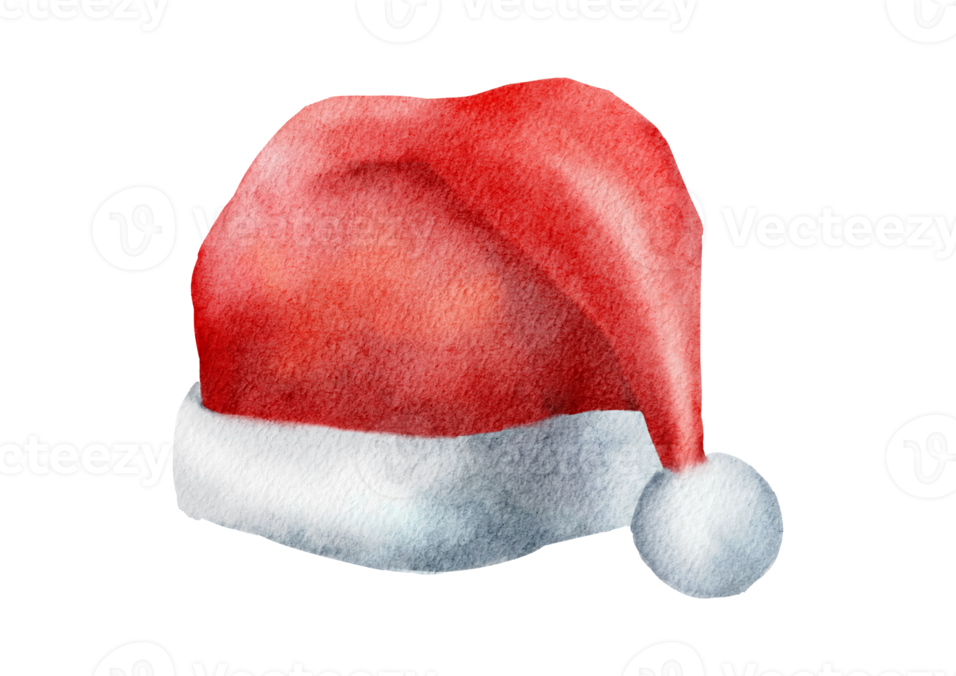 acquerello illustrazione Santa Claus cappello png