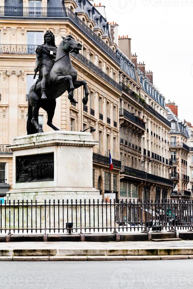 place des victoires, parís foto