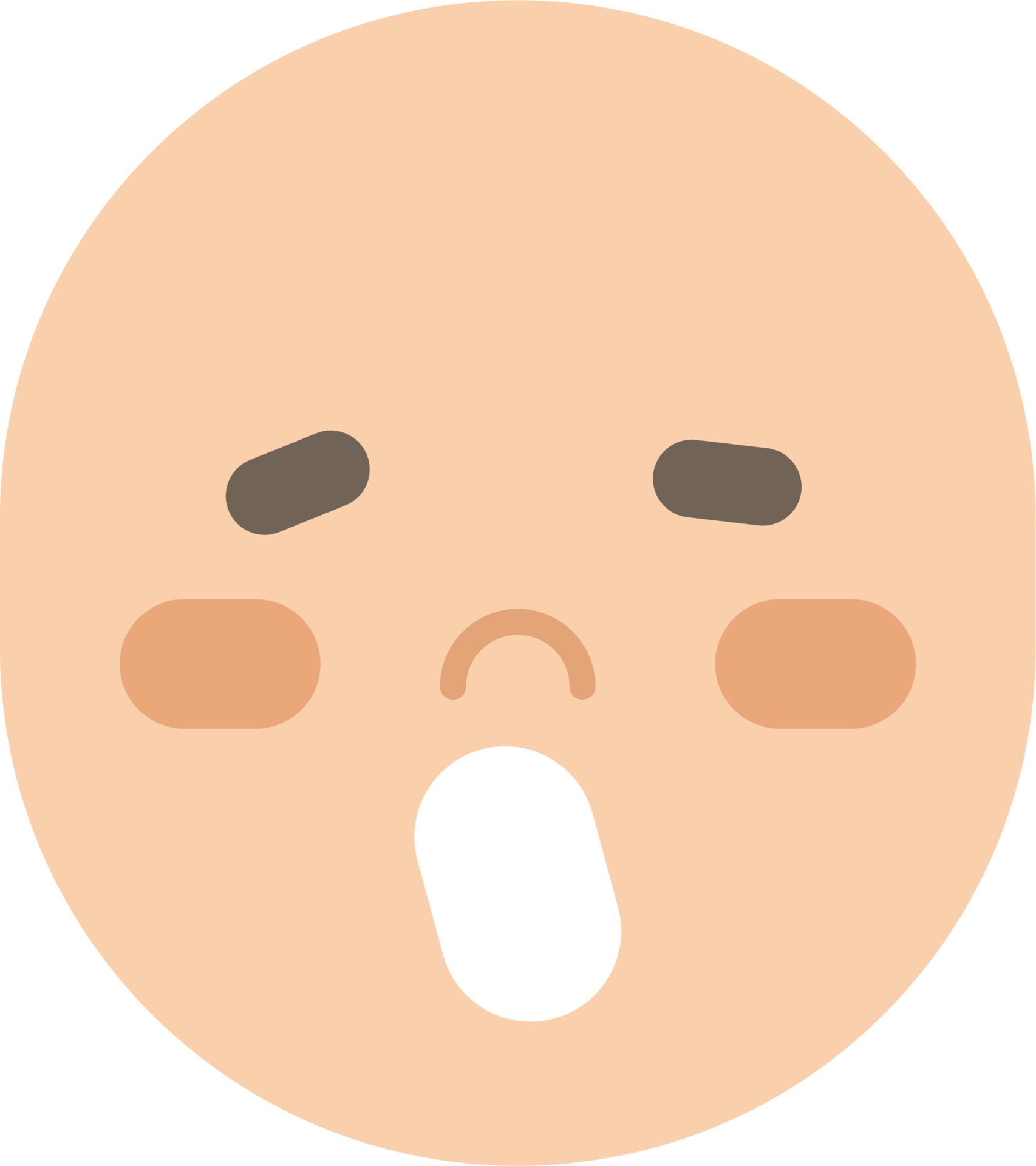 Yawning Face Emoji icon 11678938 PNG
