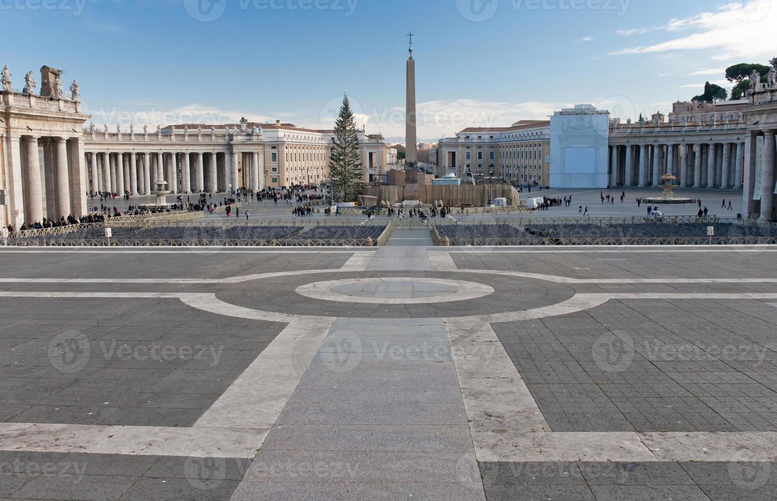 Egyptian obelisk on St Peter Square photo