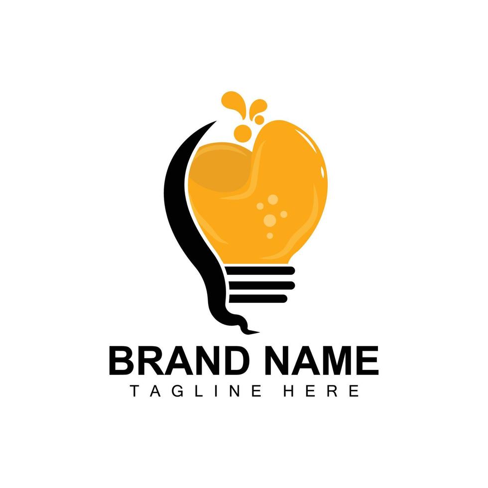 Lantern Lamp Logo Design, Life Lighting Vector, Lamp Logo Illustration, Product Brand vector