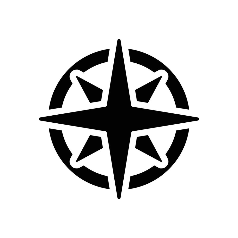 Compass Point Icon vector