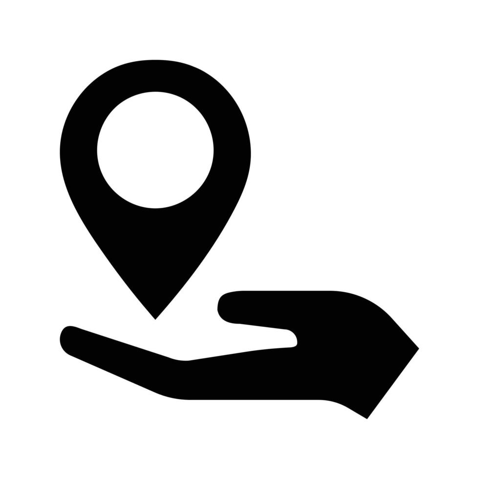 Share Location Icon vector