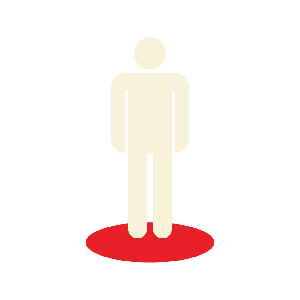 Position Map Icon vector
