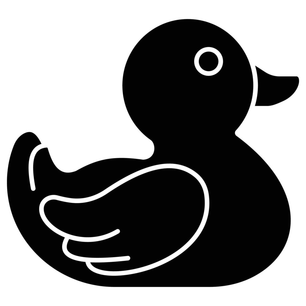 Duck  Which Can Easily Modify Or Edit vector