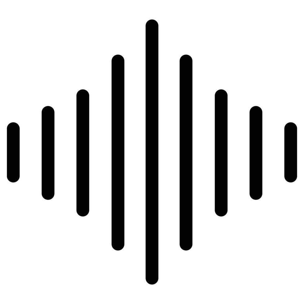 Audio waves   Which Can Easily Modify Or Edit vector