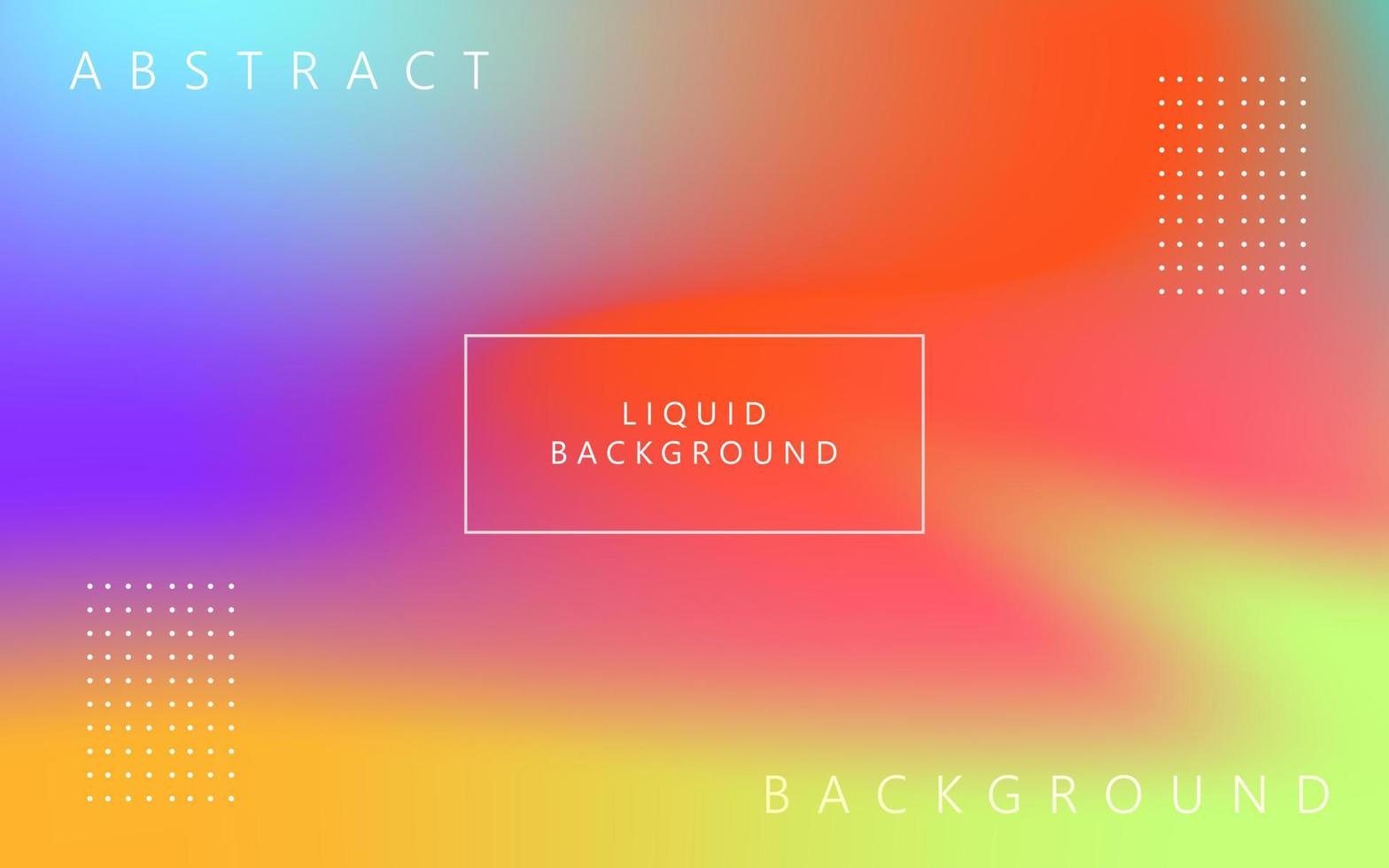 abstract blurry fluid vector background of polar lights. Holographic shiny colors, blue, yellow, green, purple, pink. eps10 vector
